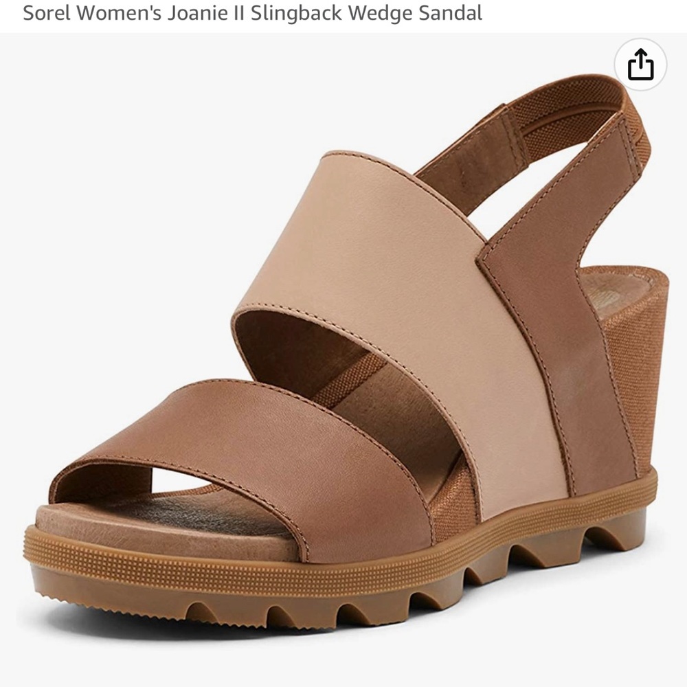 Sorel Women's Joanie II Slingback Wedge Sandals